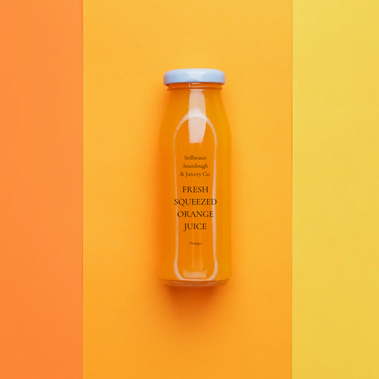 Freshly Squeezed Cold Pressed Orange Juice - 12 oz.
