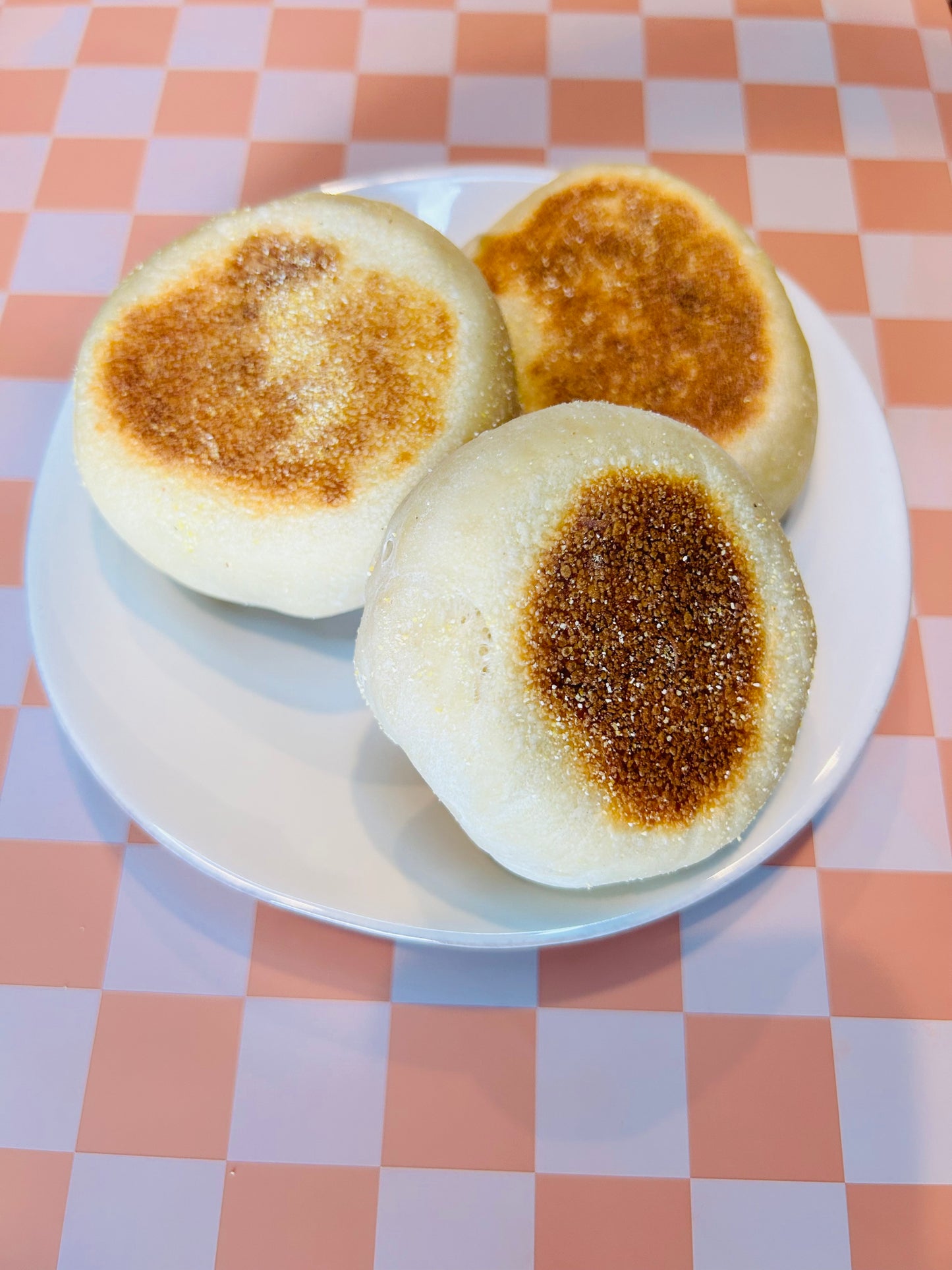 Sourdough Jumbo English Muffs